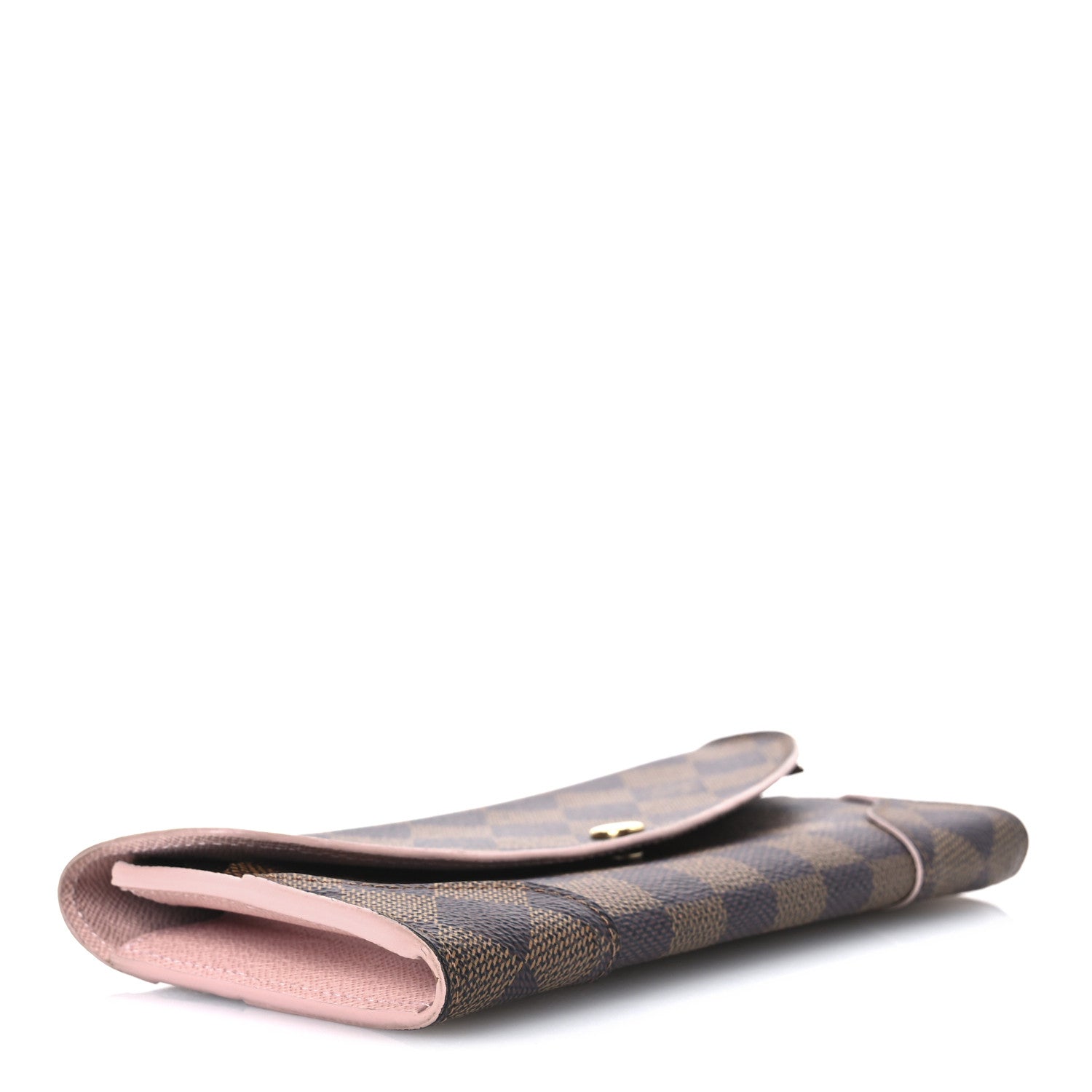 Damier Ebene Caissa Wallet Rose Ballerine