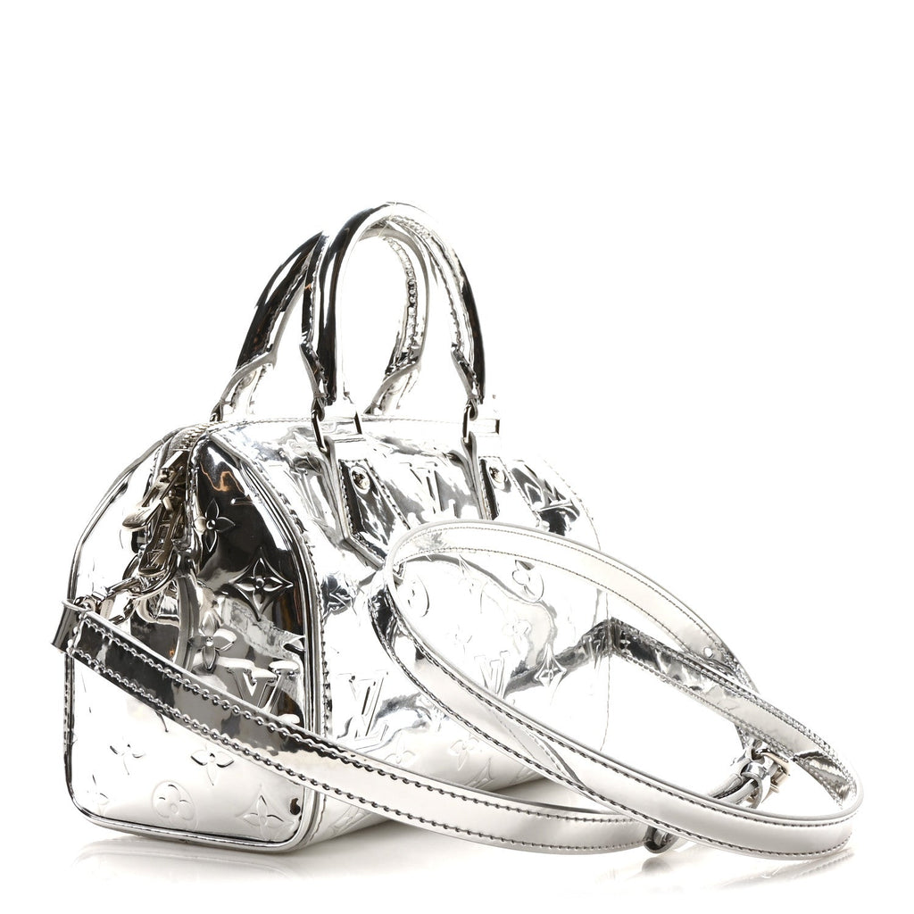Monogram Miroir Speedy Bandouliere 20 Silver