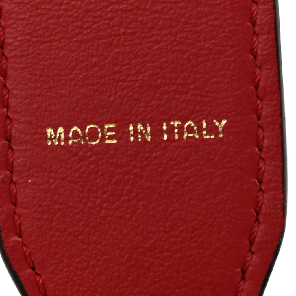 Calfskin Adjustable Strap You Red