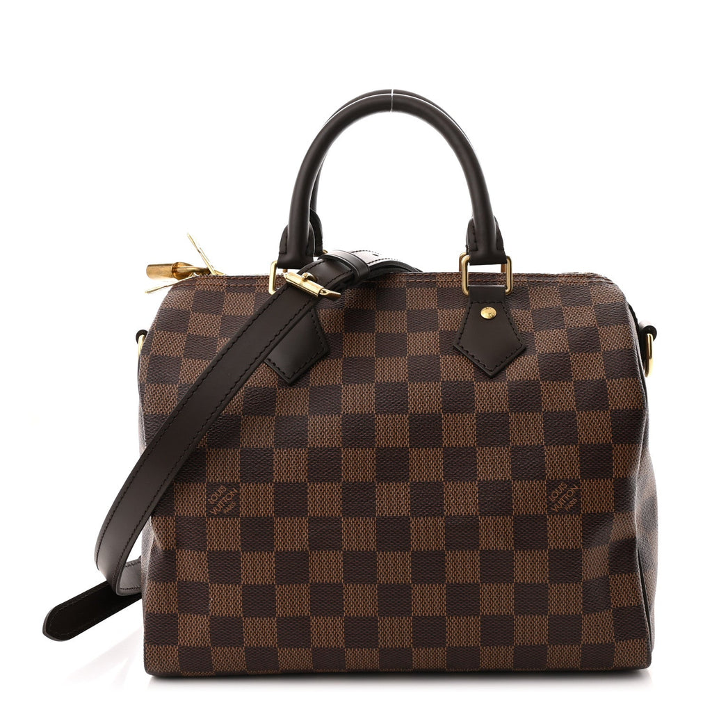 Damier Ebene Speedy Bandouliere 25