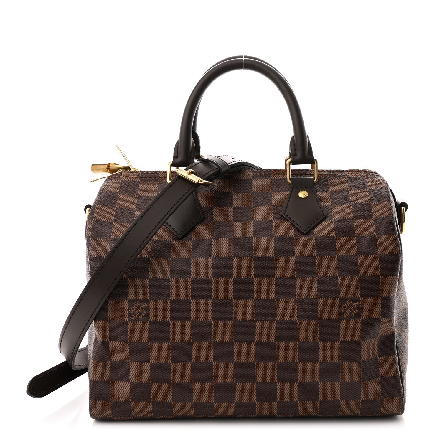 Damier Ebene Speedy Bandouliere 25