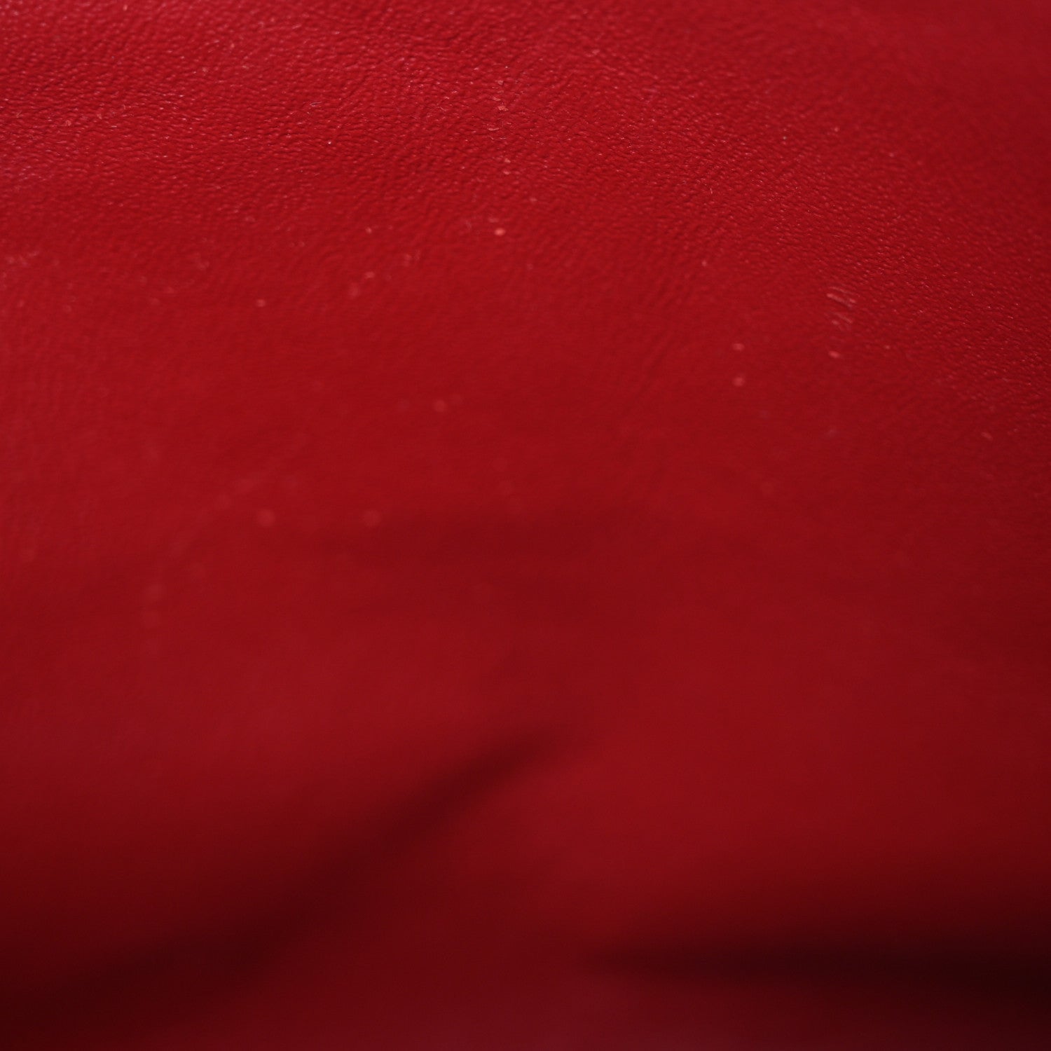 Patent Quilted Jumbo Double Flap Red