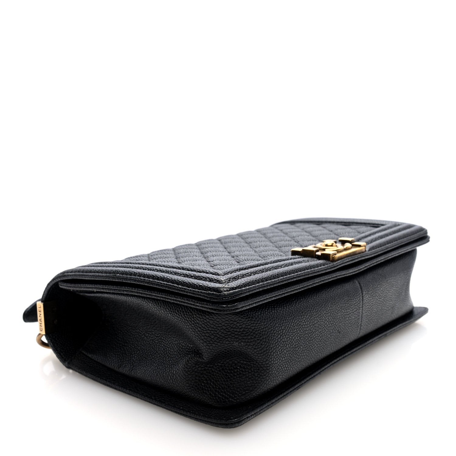 Caviar Quilted New Medium Boy Flap Black