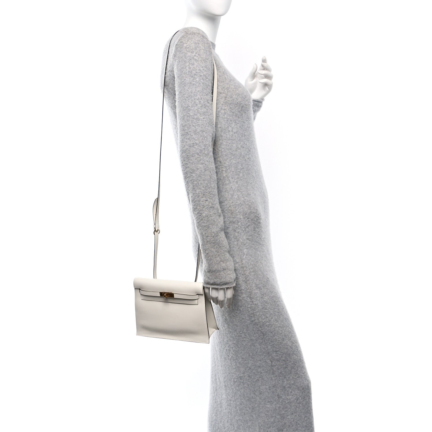 Evercolor Verso Kelly Danse II Belt Bag White Kraft
