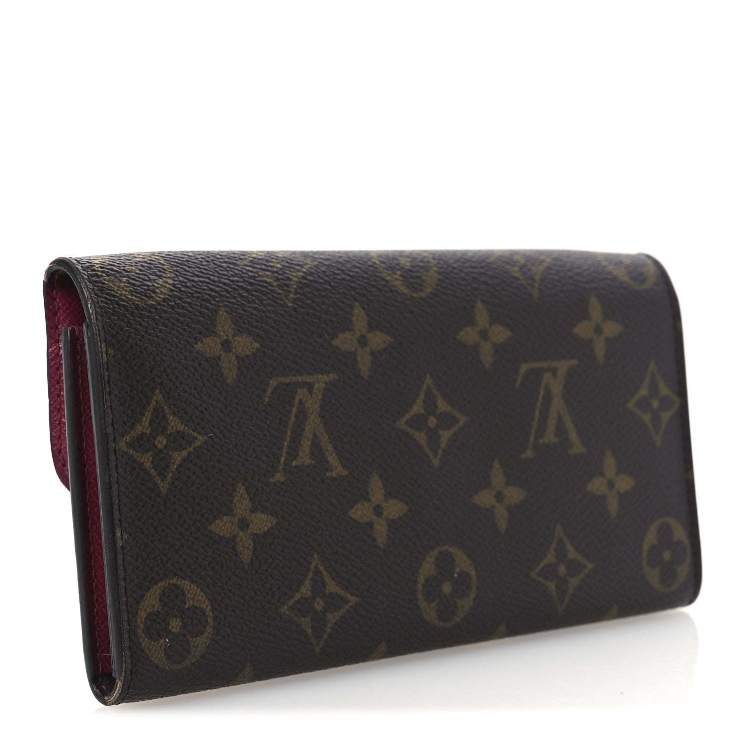 Monogram Emilie Wallet Fuchsia