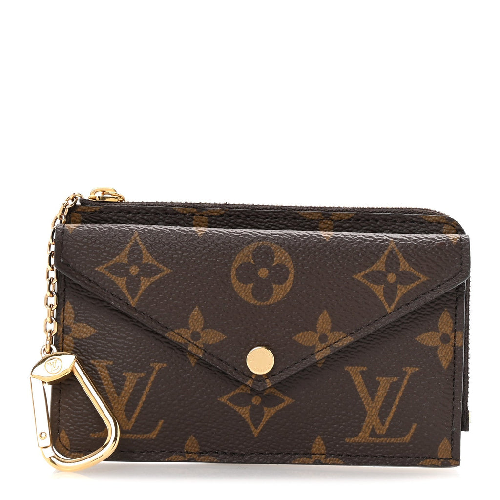 Monogram Recto Verso  Holder Black