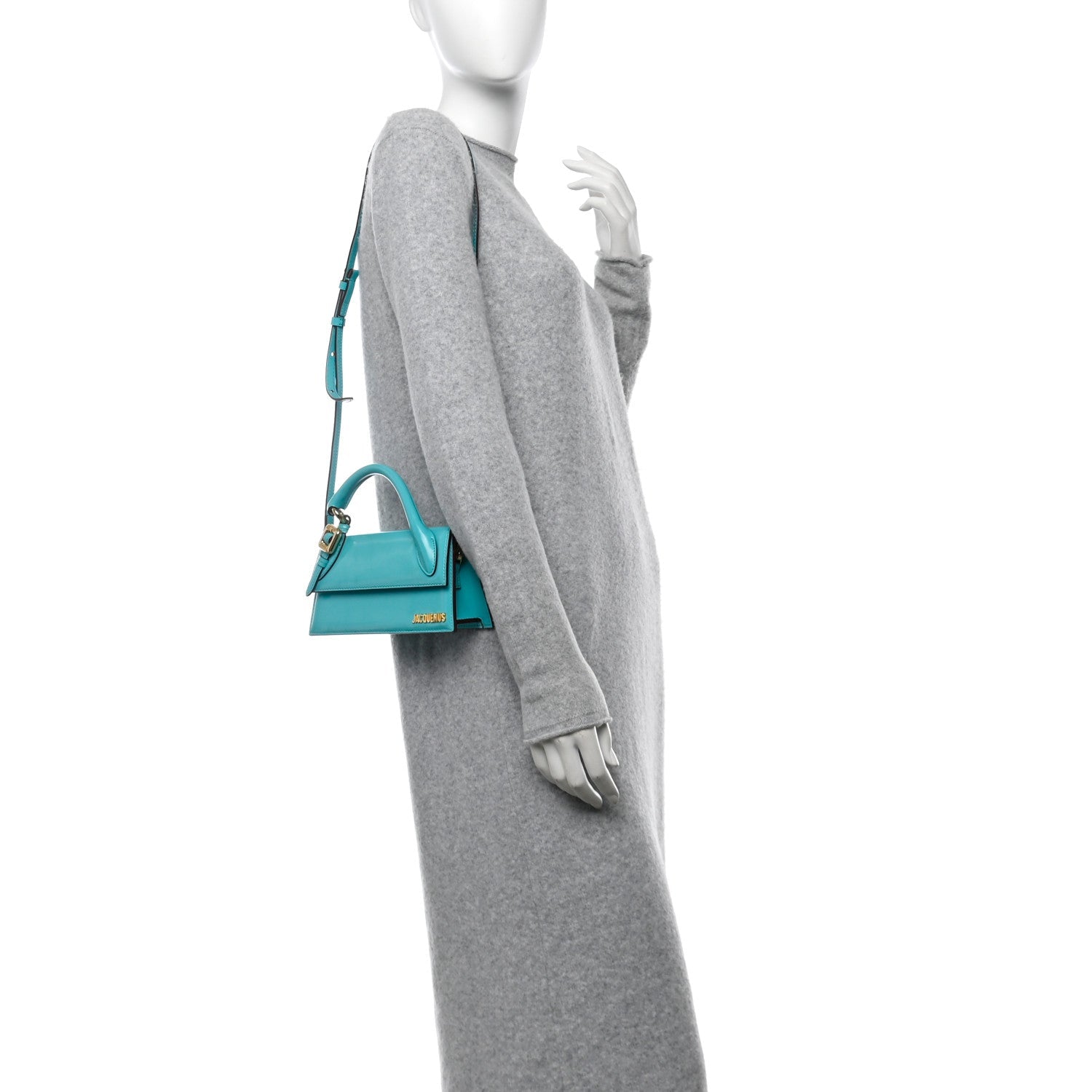 Spazzolato Le Chiquito Boucle Long Turquoise