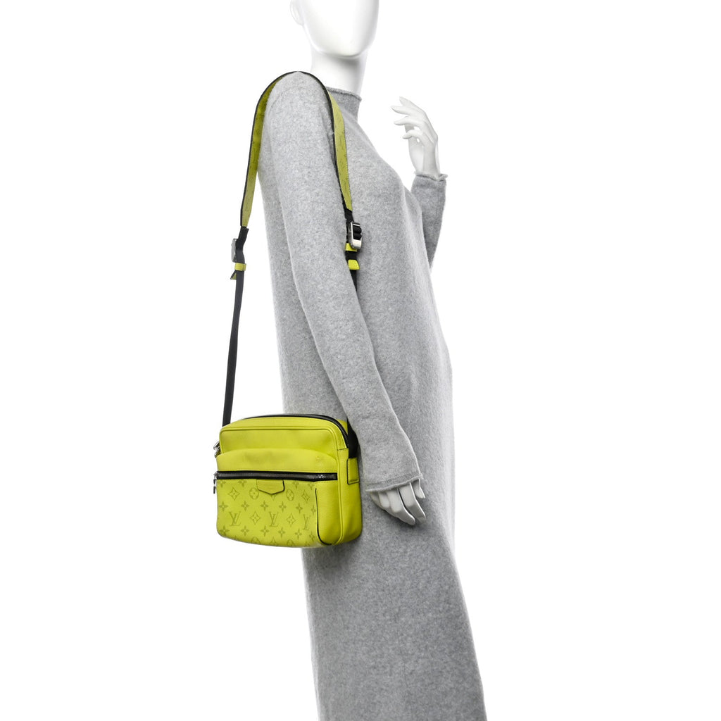 Taiga Monogram Outdoor Messenger Yellow