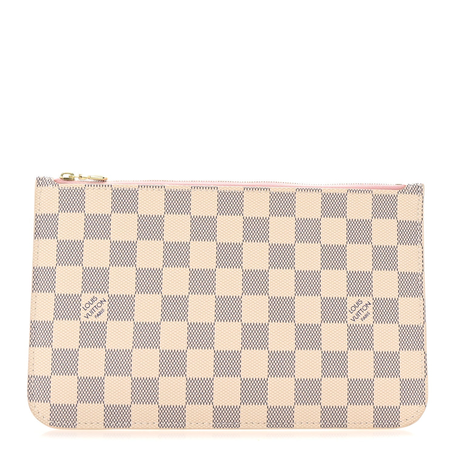 Damier Azur Neverfull MM GM Pochette Rose Ballerine