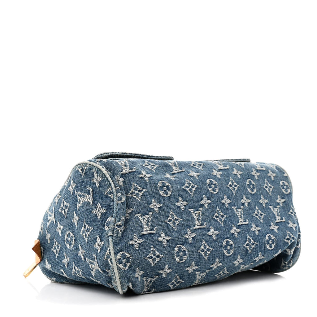 Monogram Denim Neo Speedy Blue