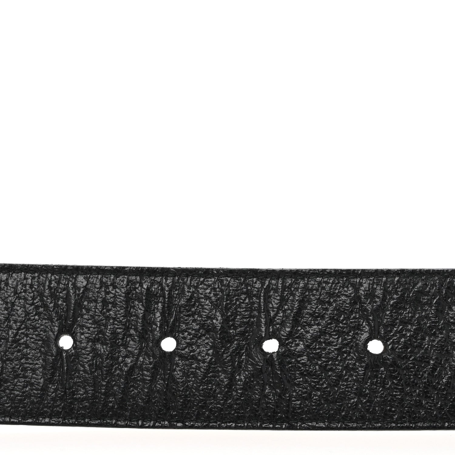 Textured Calfskin Double G 40mm Belt 95 38 Black