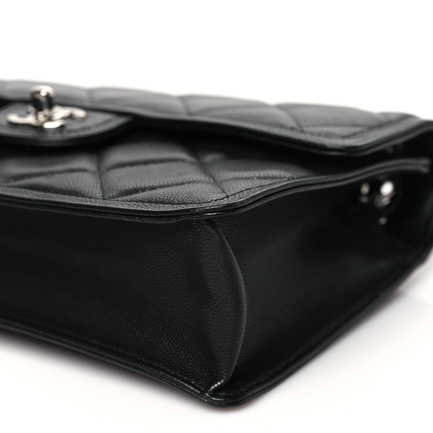 Caviar Quilted Small Sweet Classic Flap Black