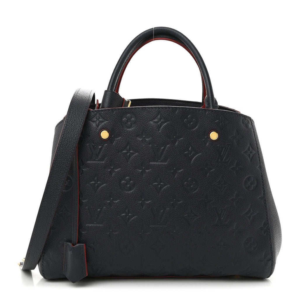 Empreinte Montaigne MM Marine Rouge