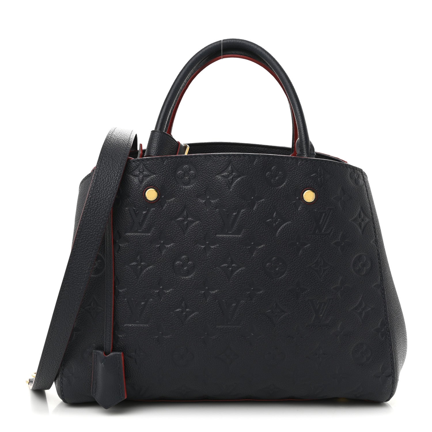 Empreinte Montaigne MM Marine Rouge
