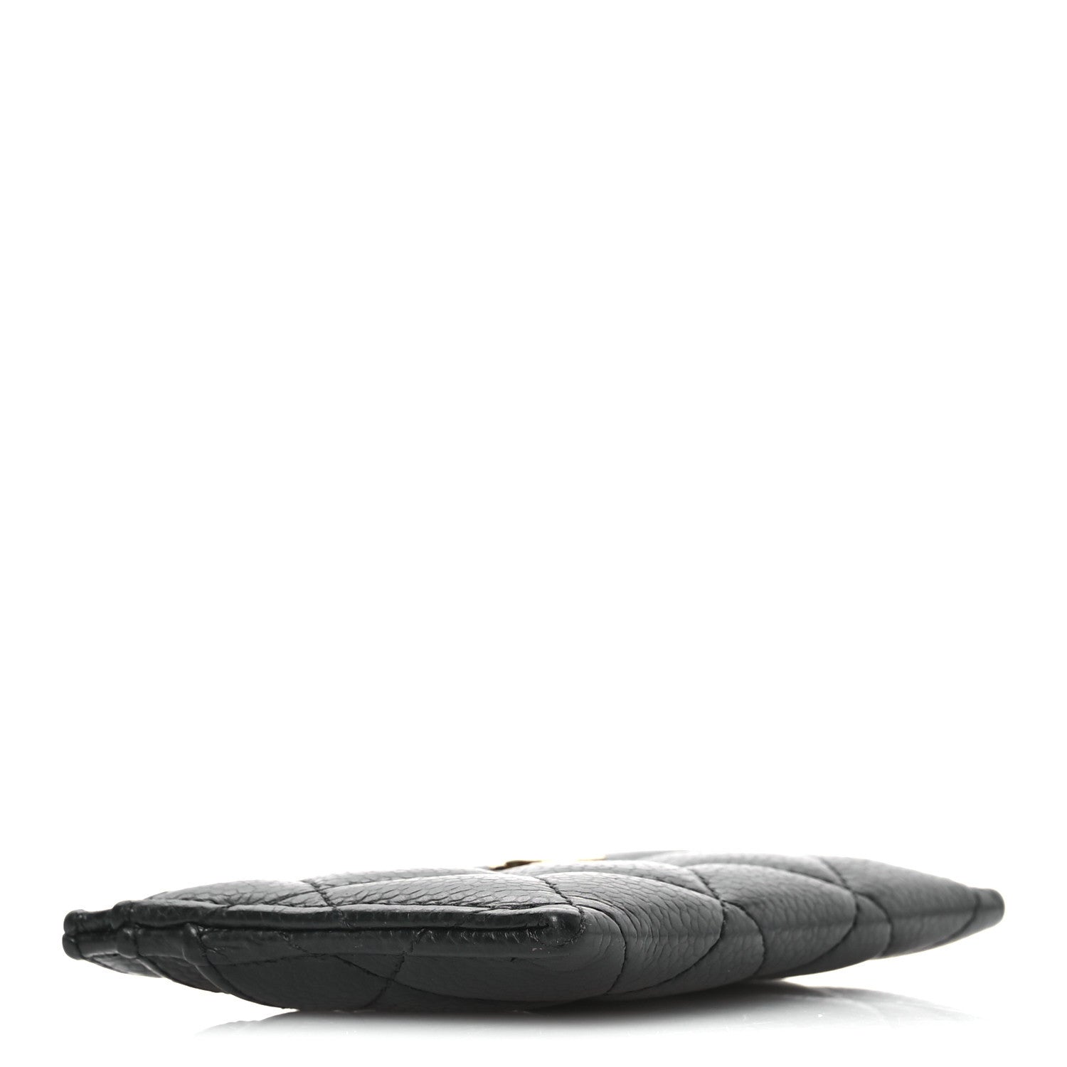 Caviar Quilted  Holder Black