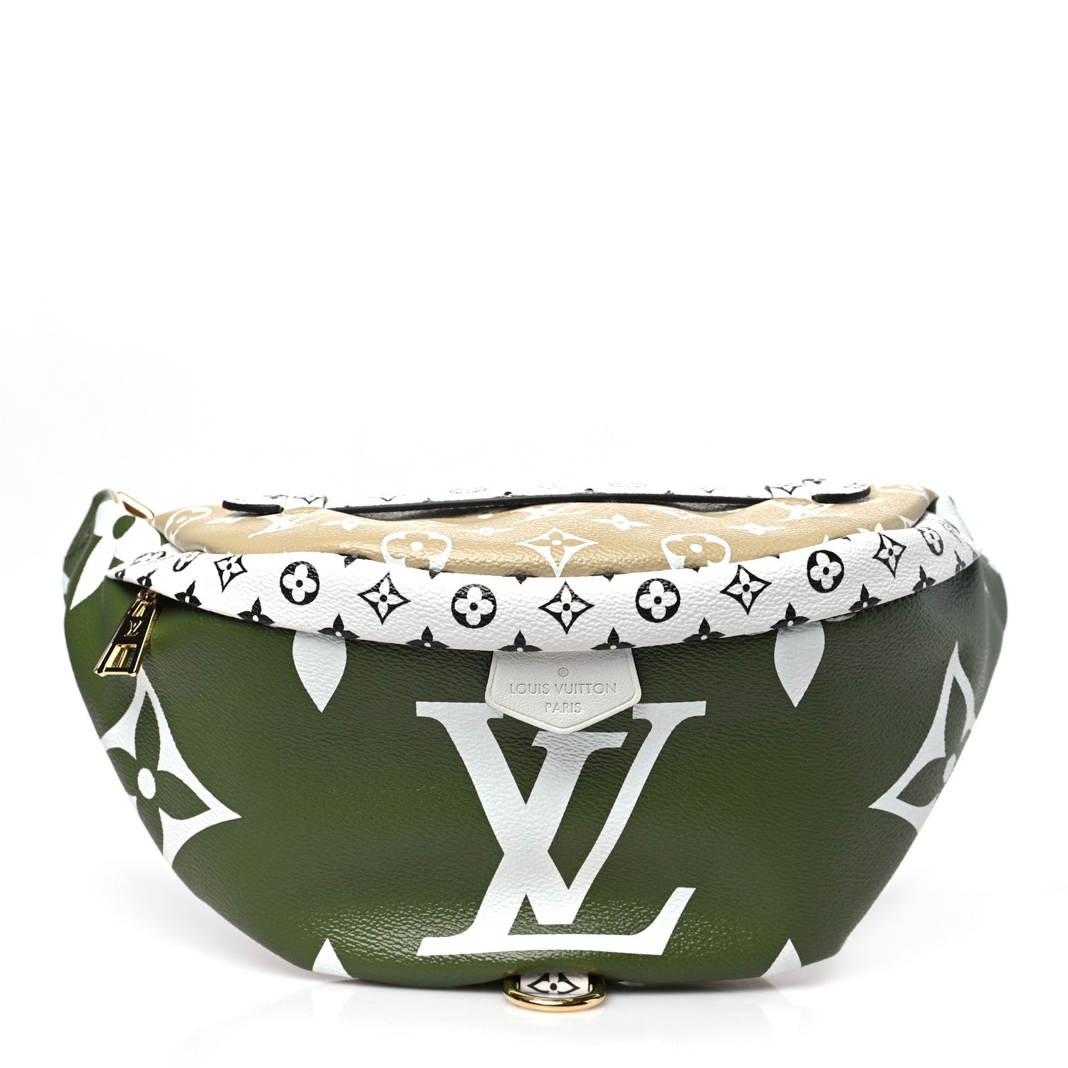Monogram Giant Bumbag Kaki Beige