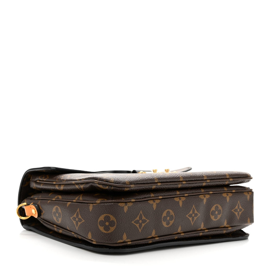 Monogram Braided Pochette Metis Coquelicot