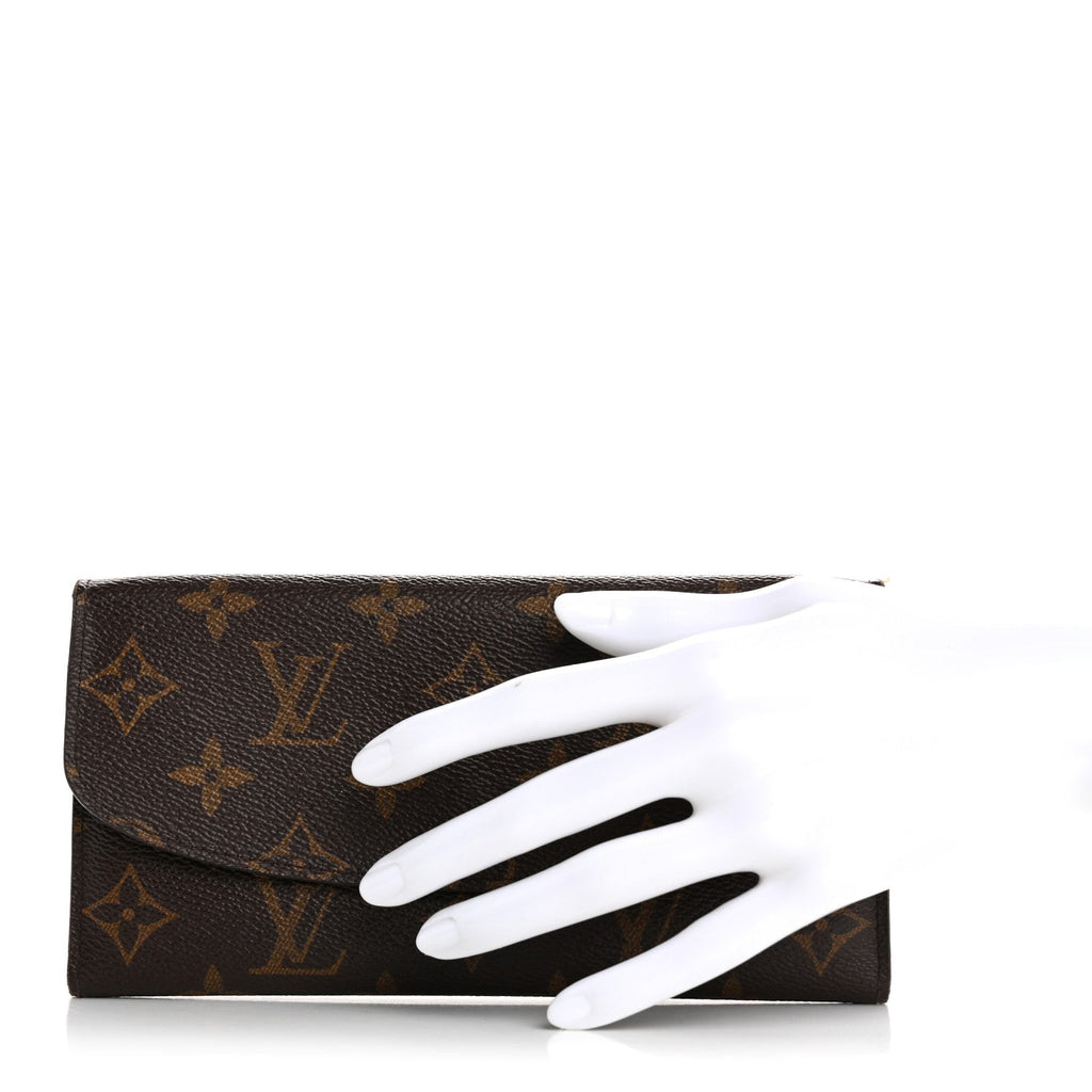 Monogram Emilie Wallet Fuchsia
