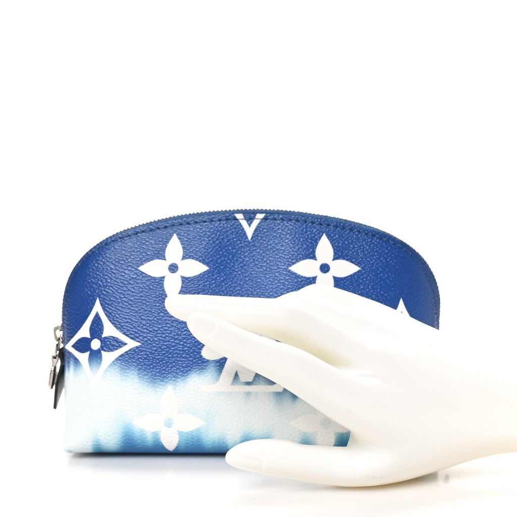 Monogram Giant Escale Cosmetic Pouch Blue