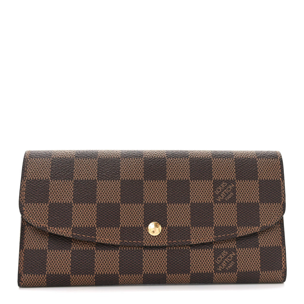 Damier Ebene Emilie Wallet