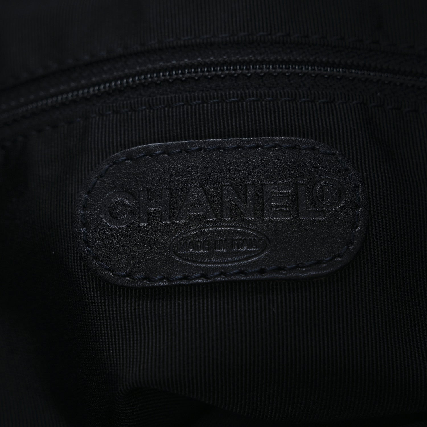 Lambskin CC Shopping Tote Black