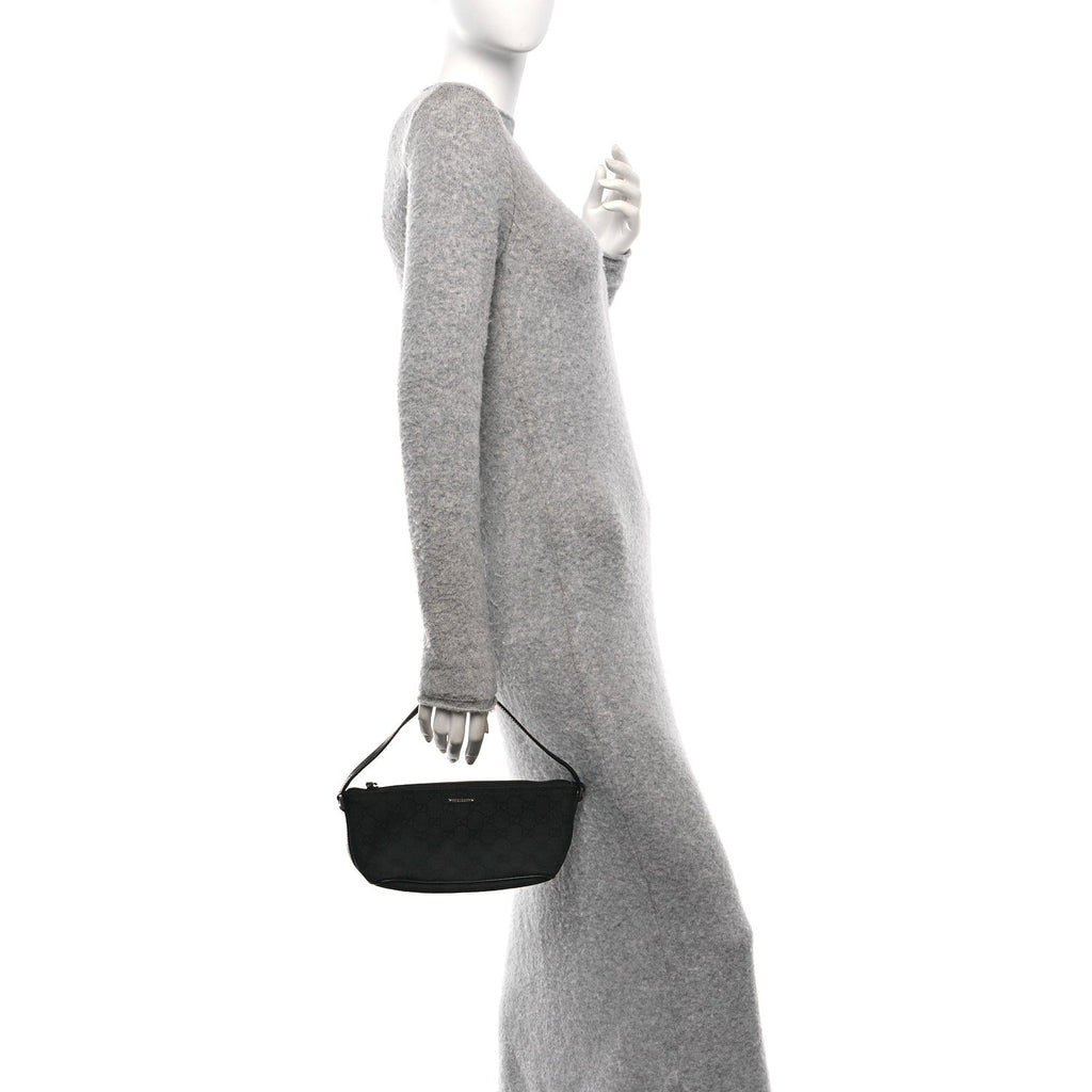 Monogram Boat Pochette Black