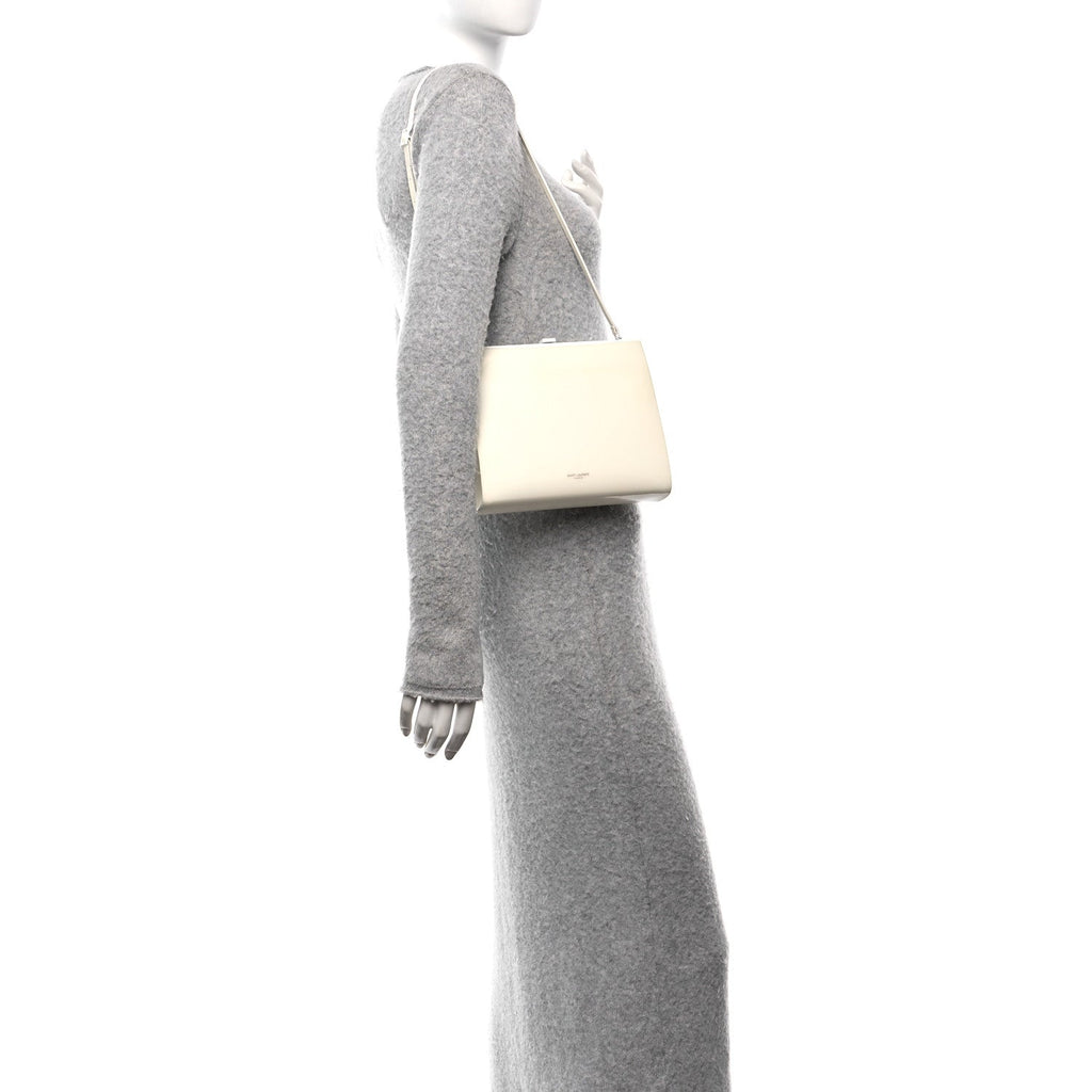 Vinyl Le-Anne Marie Shoulder Bag White Powder