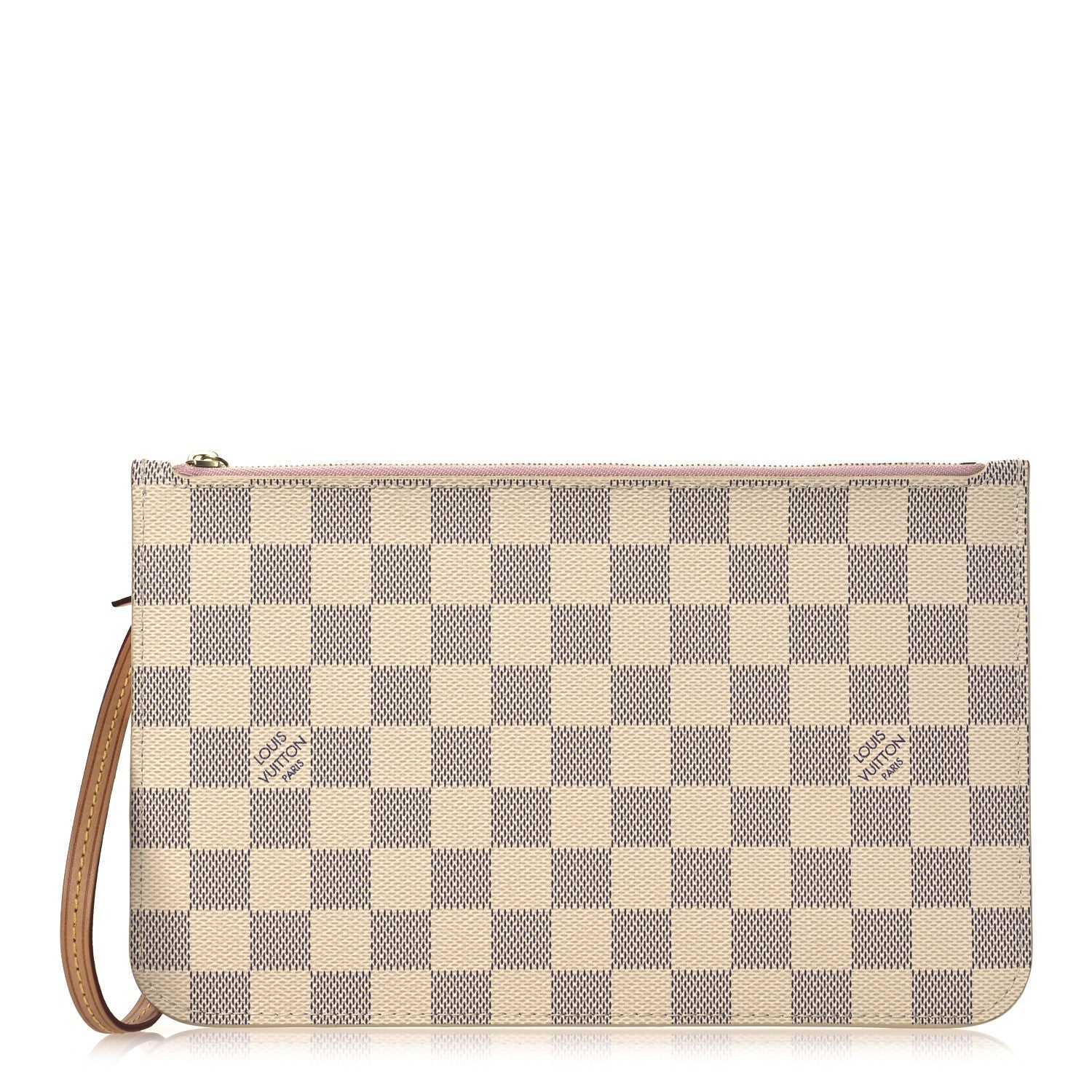 Damier Azur Neverfull MM GM Pochette Rose Ballerine