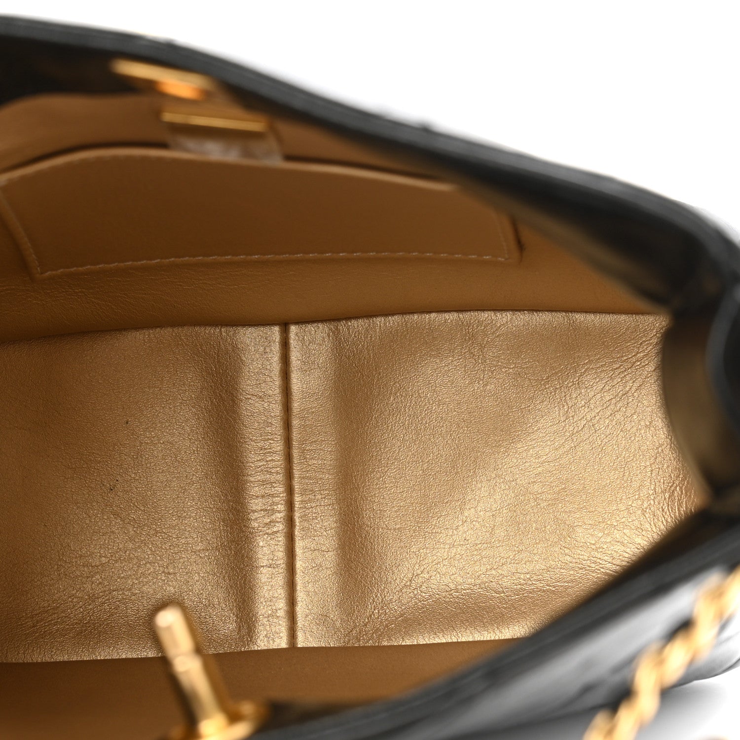 Lambskin Quilted Multi Chain Hobo Black
