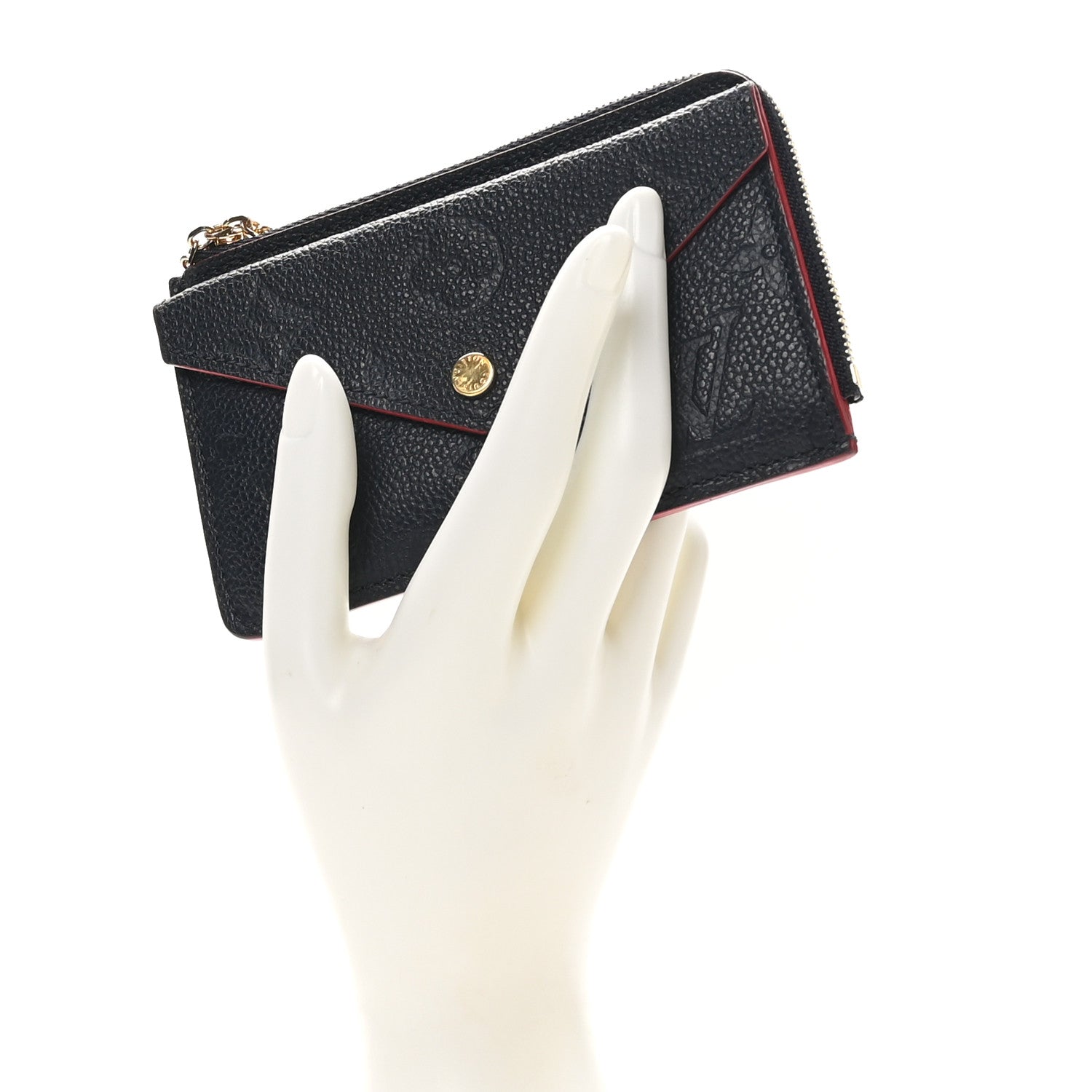 Empreinte Recto Verso  Holder Marine Rouge
