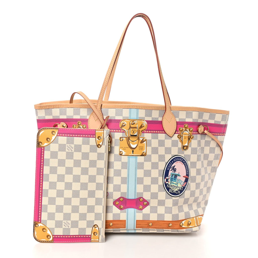 Damier Azur Summer Trunks Newport Beach Neo Neverfull MM