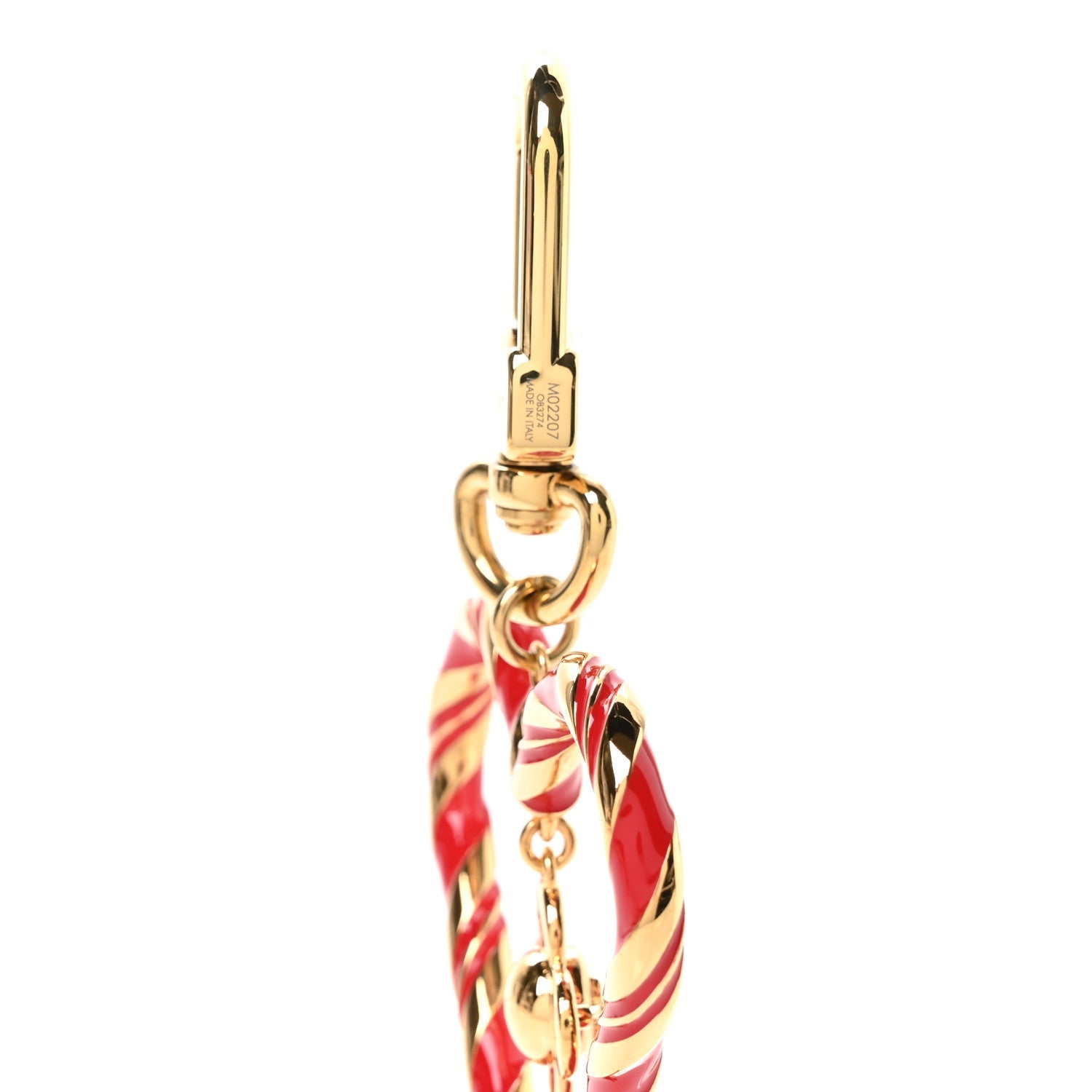Metal Vivienne Xmas Bag Charm