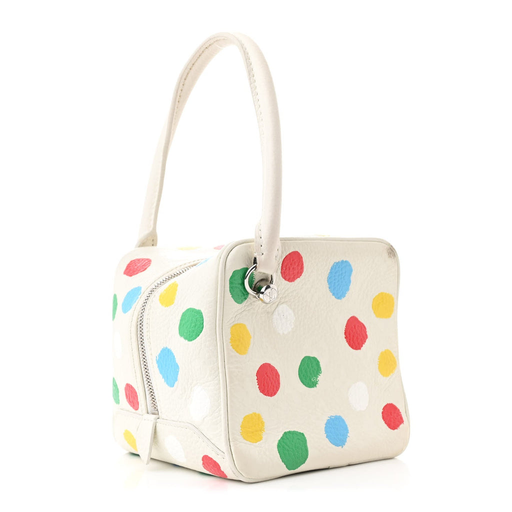 LV X YK Empreinte Square Bag White