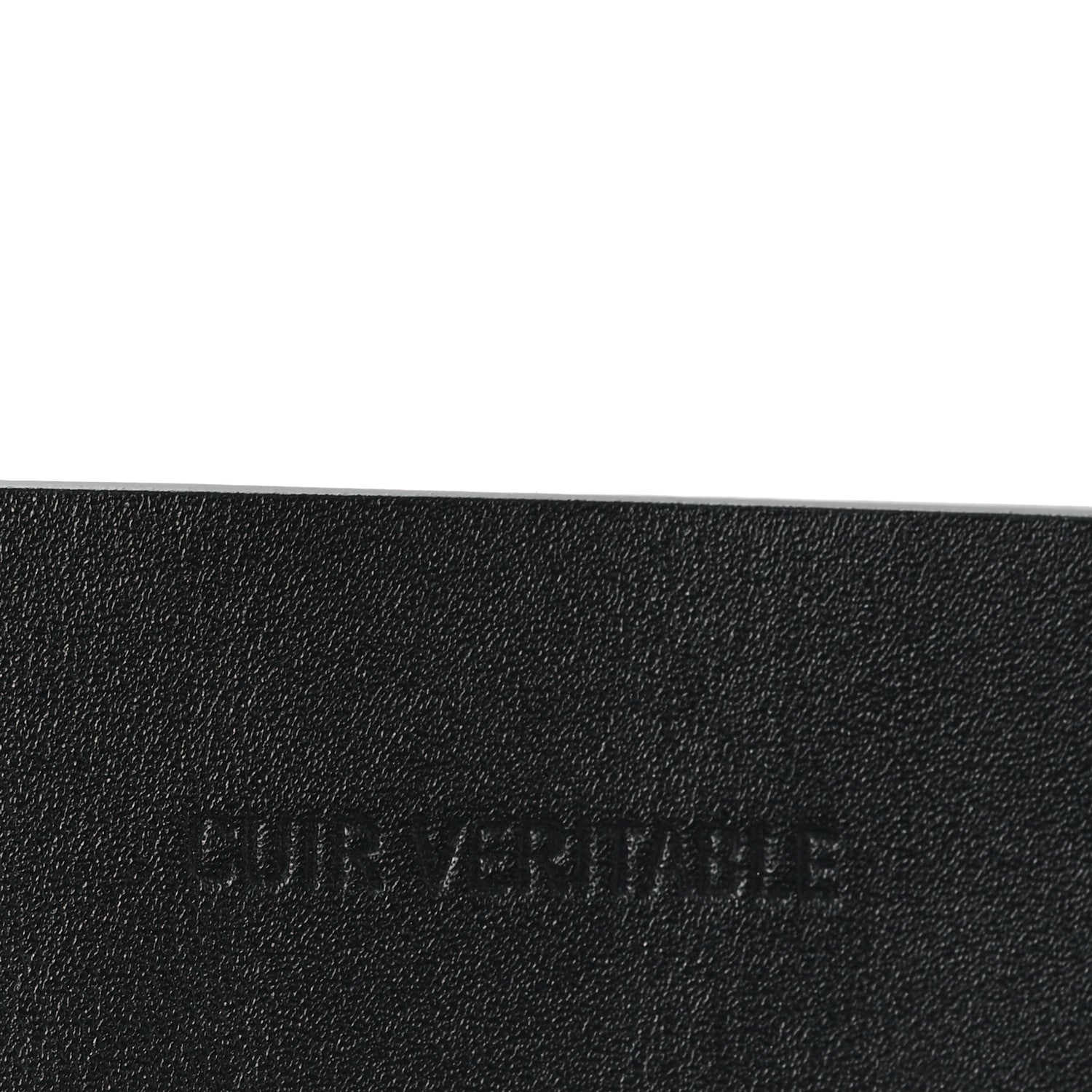 Lambskin Logo Belt 85 34 Black