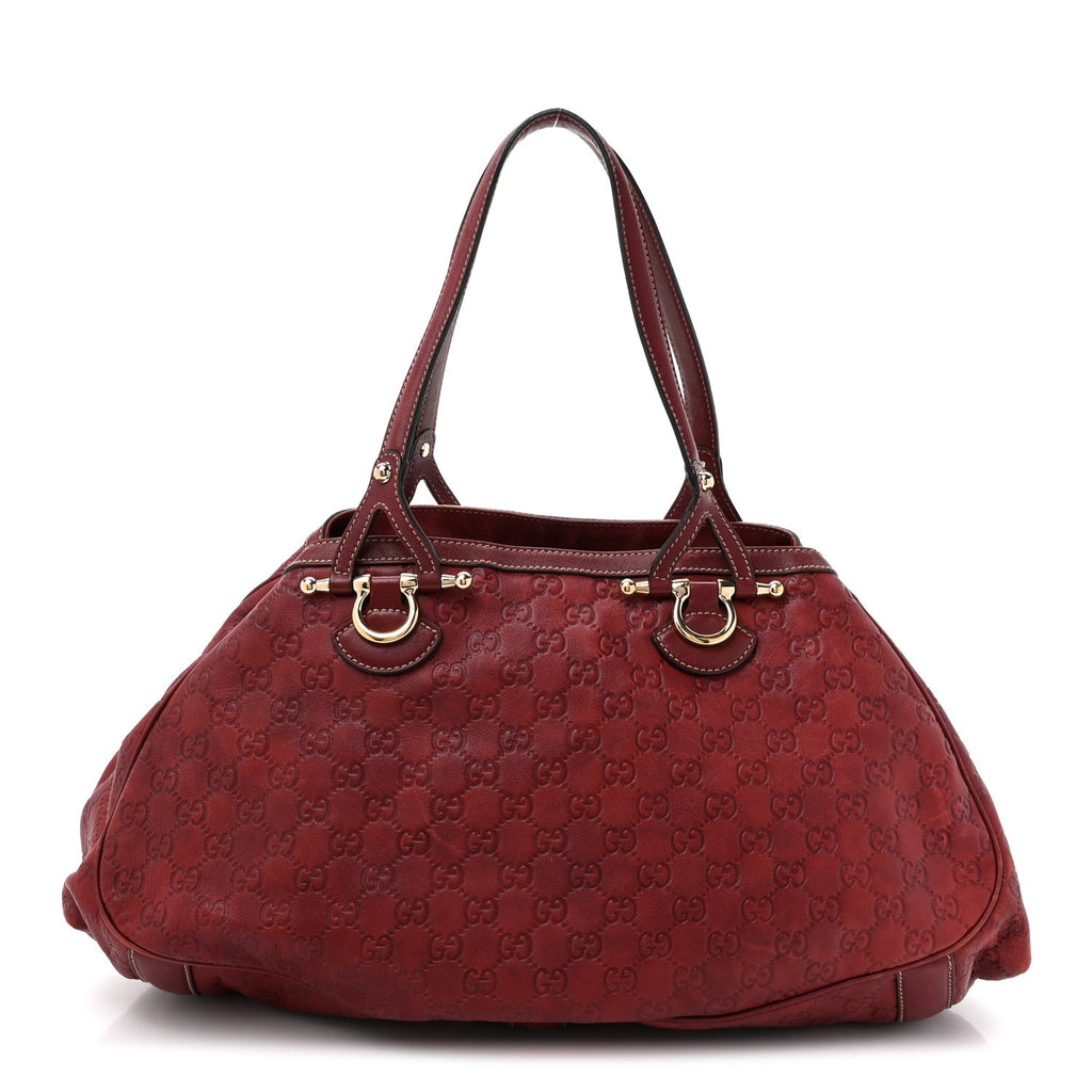 Guccissima Shoulder Bag Red