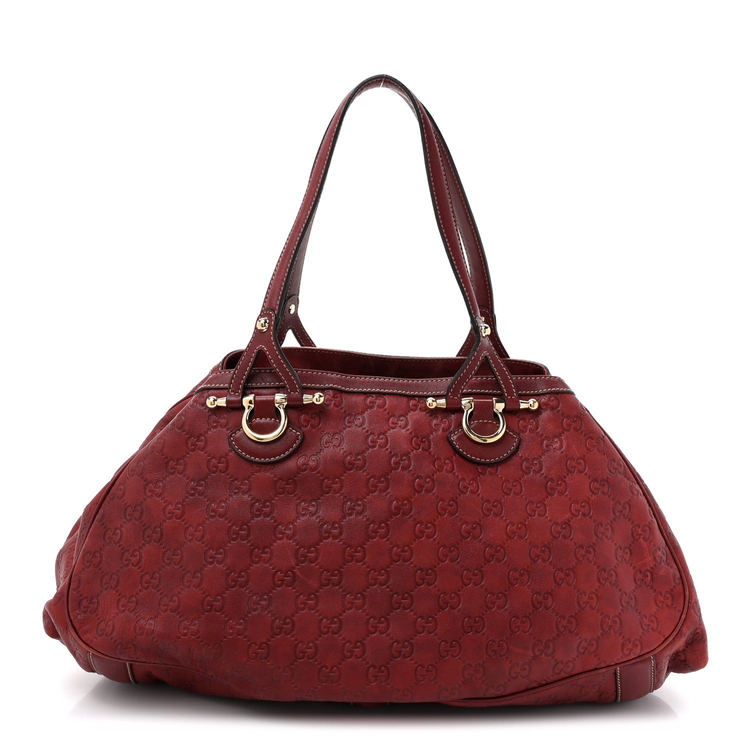 Guccissima Shoulder Bag Red