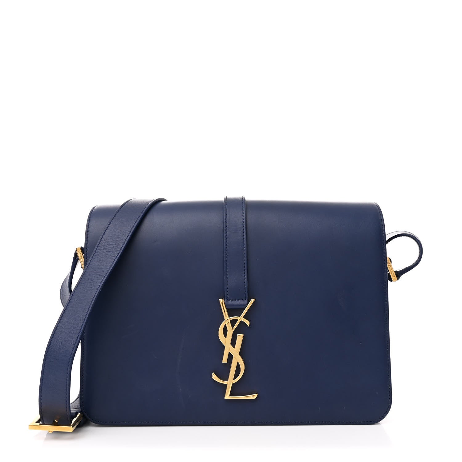 Smooth Calfskin Medium Classic Monogram Universite Bag Deep Marine