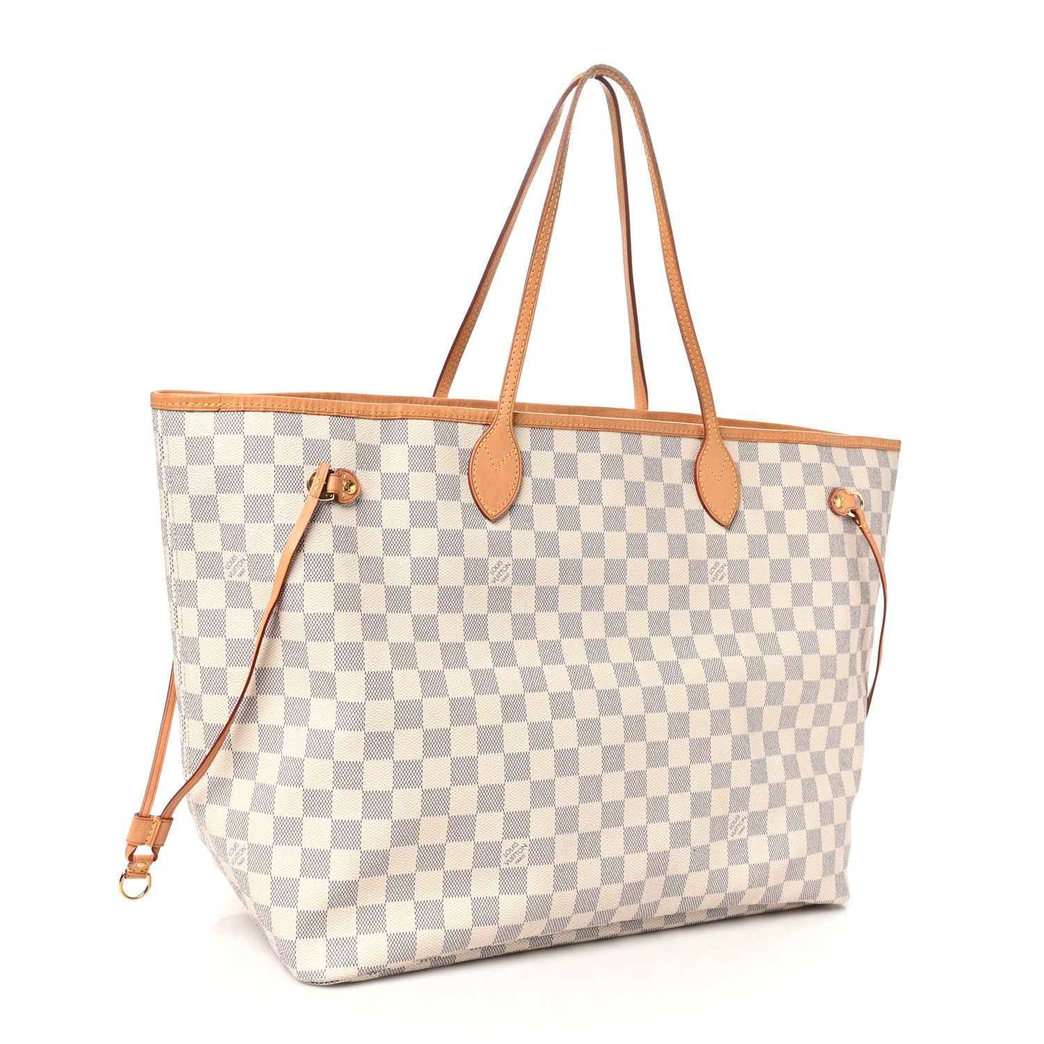 Damier Azur Neo Neverfull GM Rose Ballerine