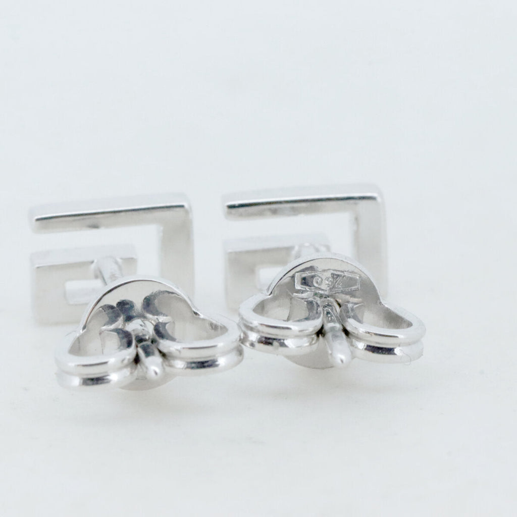 Gucci G Motif K18WG Earrings