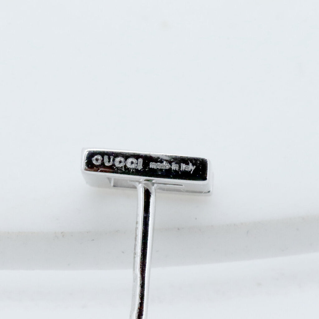 Gucci G Motif K18WG Earrings