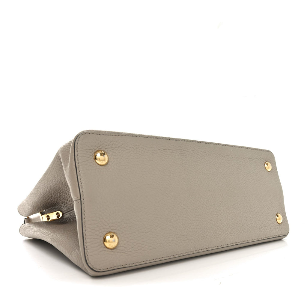 Taurillon Capucines MM Galet
