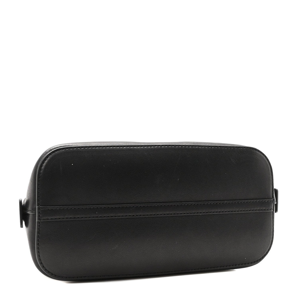 Saddle Calfskin Mini Devon Bag Black
