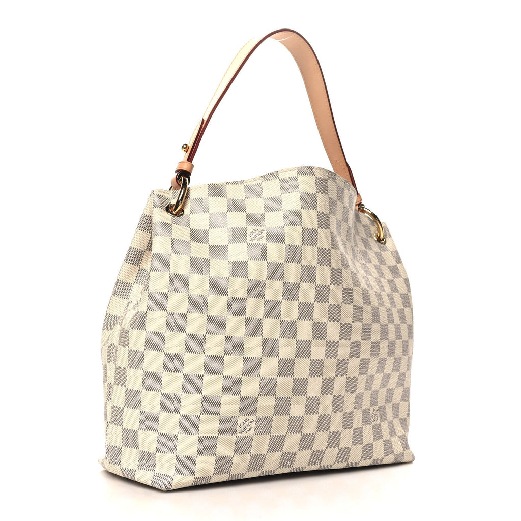 Damier Azur Graceful PM Rose Ballerine