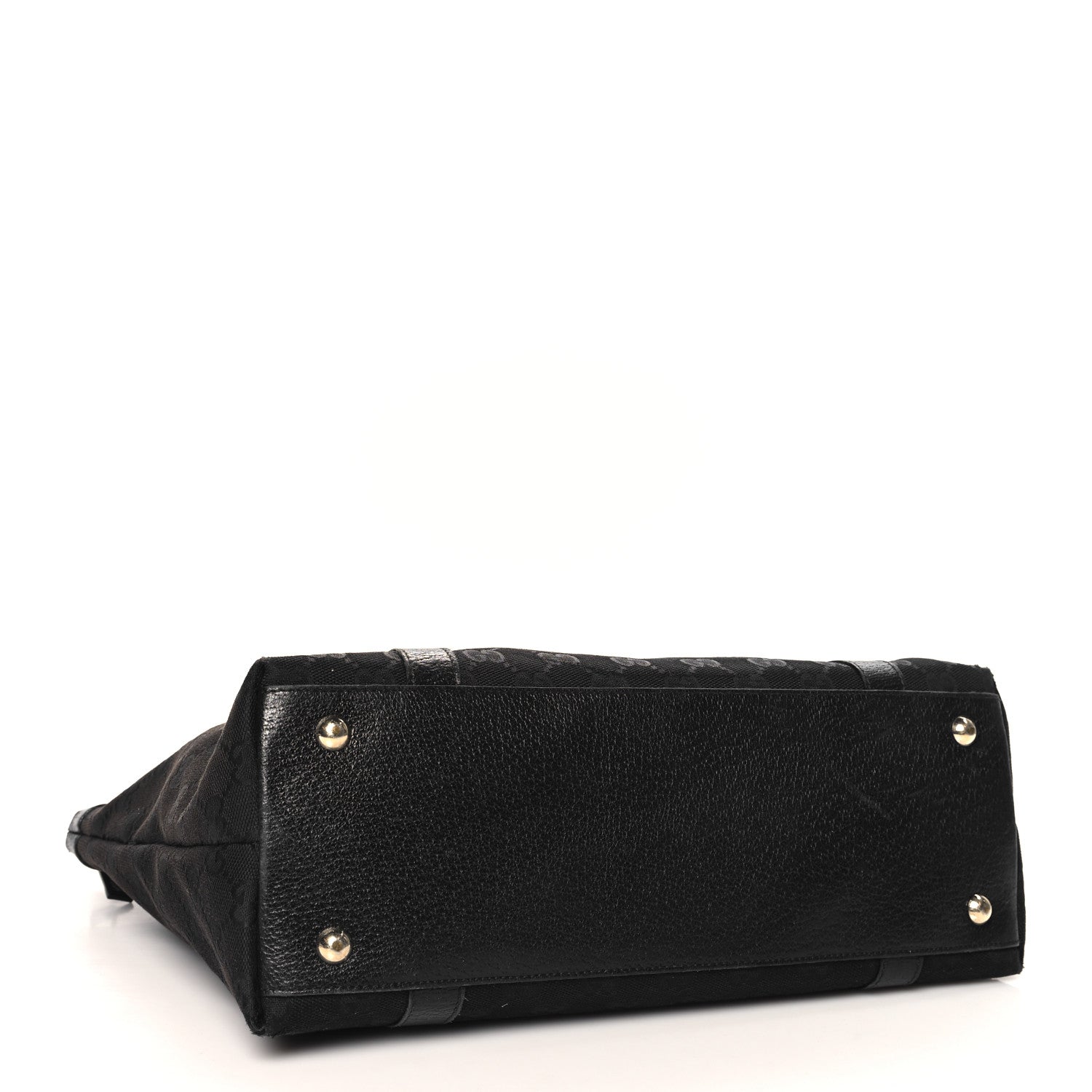 Monogram Medium Abbey Tote Black