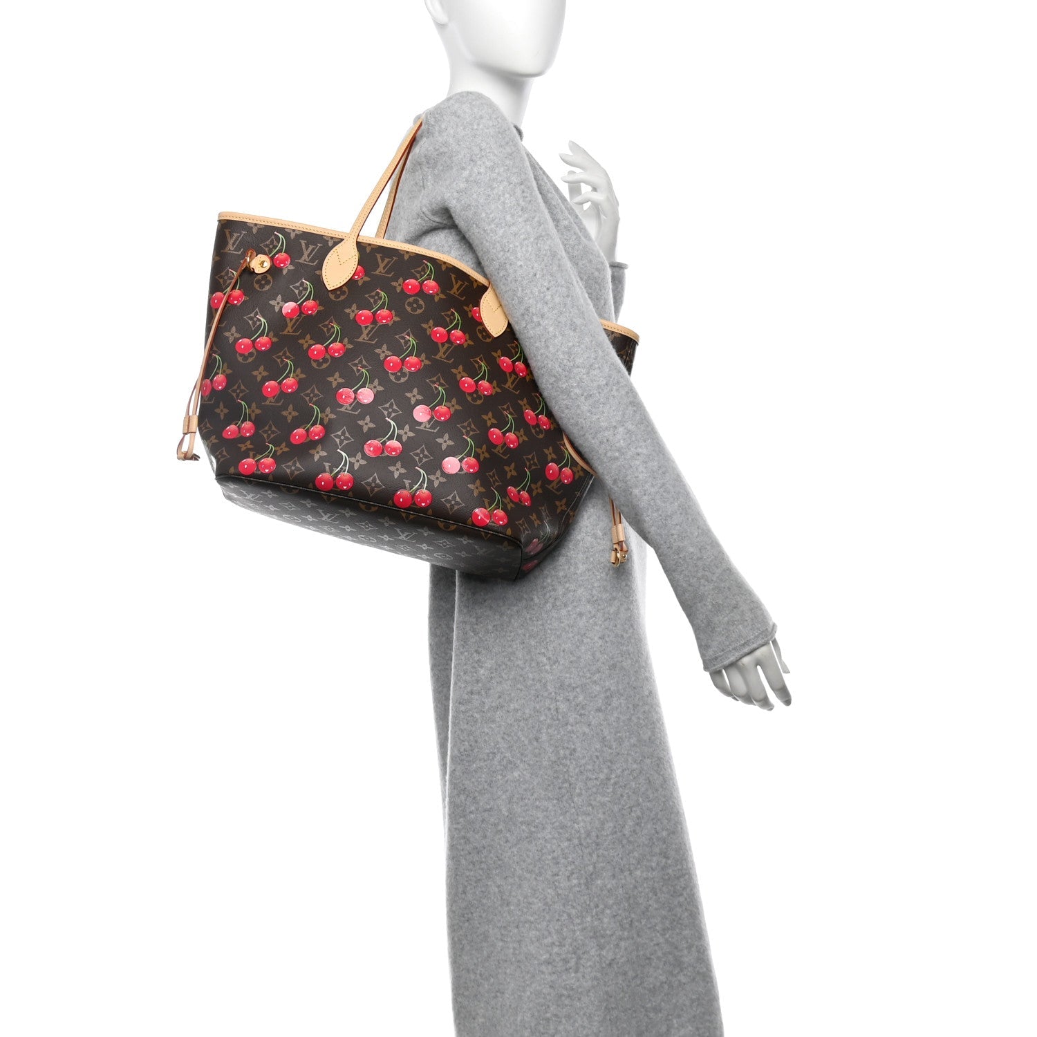 LV X TM Monogram Cerises Neverfull MM