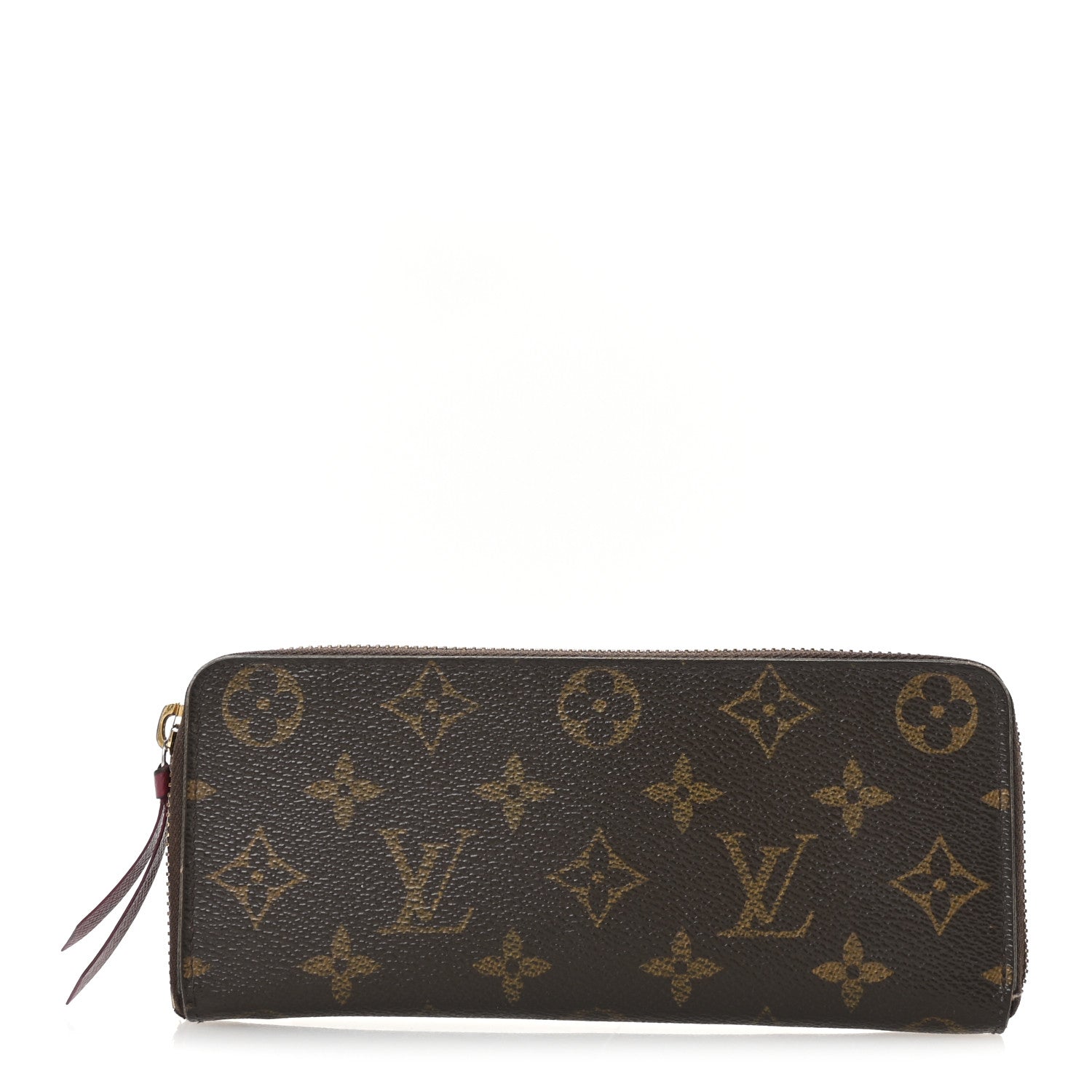 Monogram Clemence Wallet Fuchsia