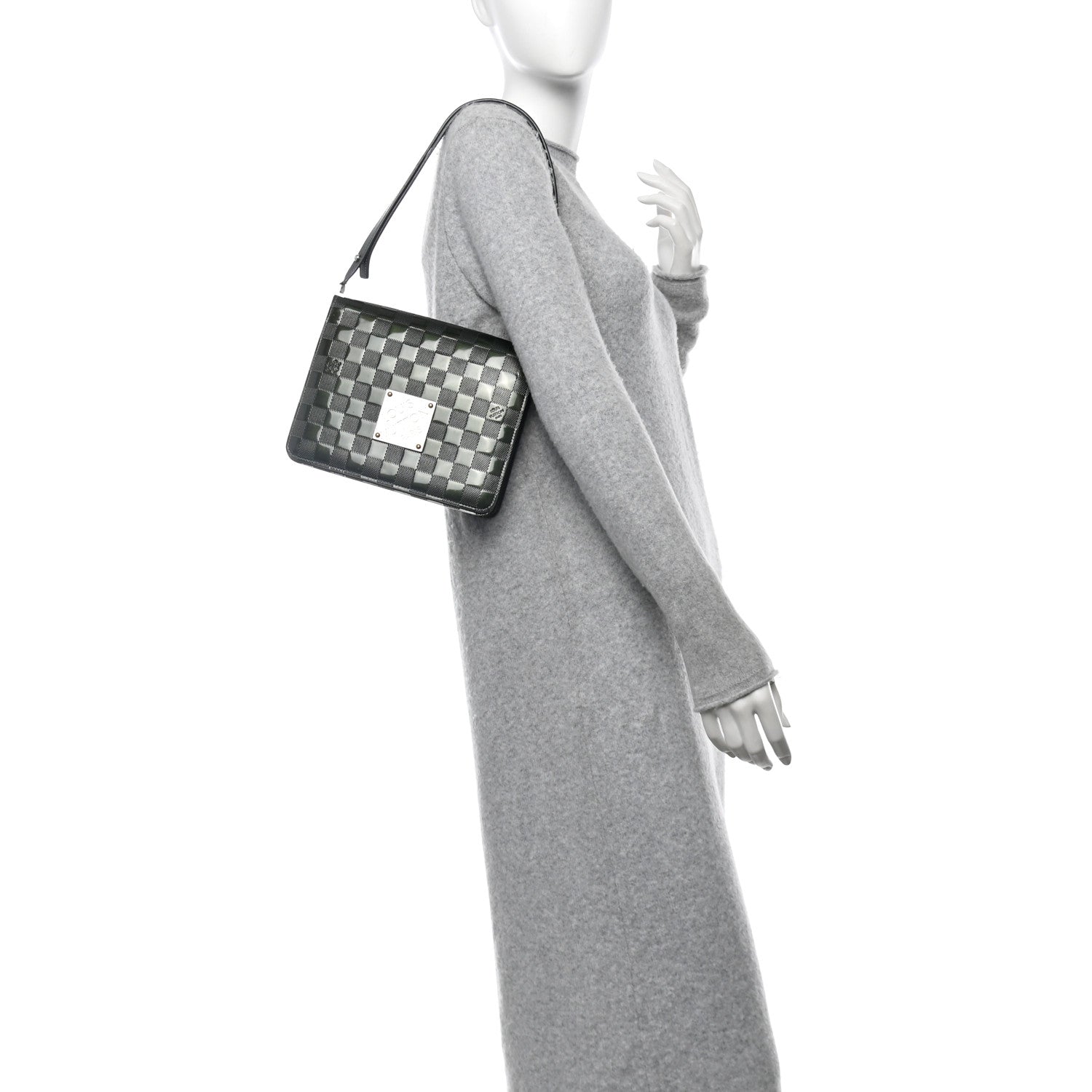 Damier Vernis Cabaret Bag Blue