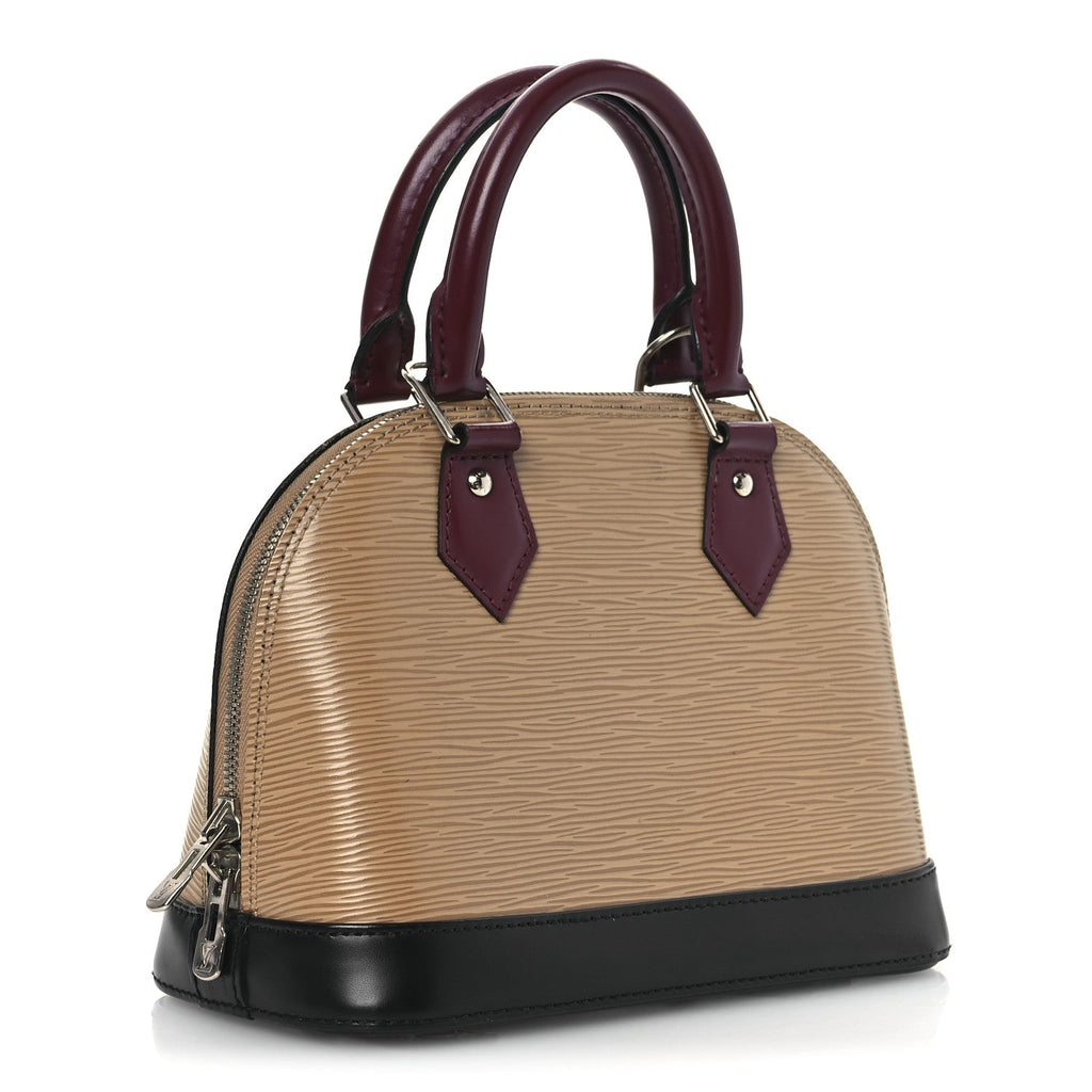 Epi Tri-Color Alma BB Vanilla Fuchsia Black
