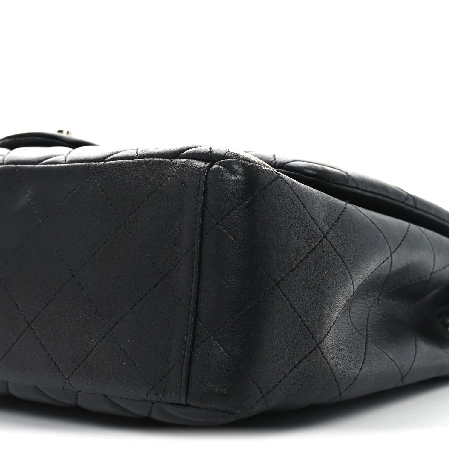 Caviar Quilted Maxi Single Flap Black