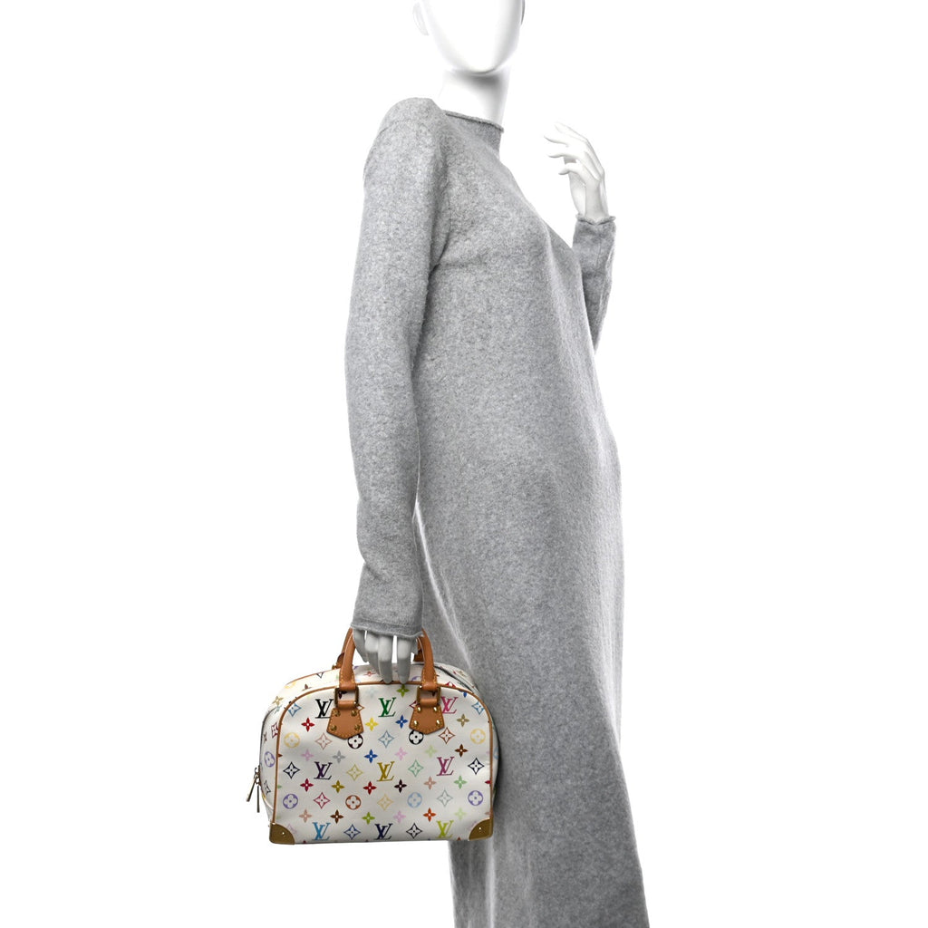 Monogram Multicolor Trouville White